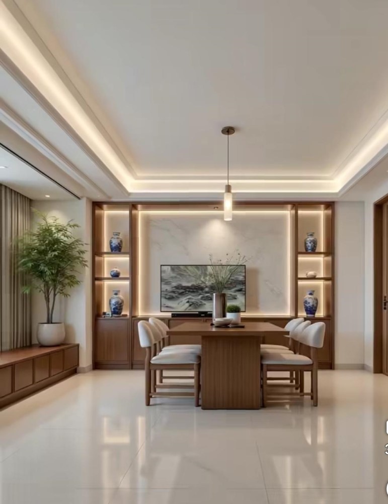 Luxury living room interior